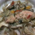 うさうさand4815's cooksnap of when they made ちゃんちゃん焼風？鮭と野菜のミソ蒸し焼き.