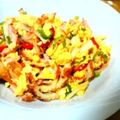 ma:9's cooksnap of when they made 竹輪ピーマン玉ねぎのオイスターソース炒め.