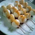 ていねんぴっぴっぴー's cooksnap of when they made 手作りでおいしい♪みたらし団子.