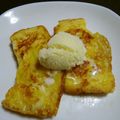 こくぼっち's cooksnap of when they made フレンチトースト☆アイス添え.