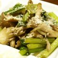 モーリーママ's cooksnap of when they made 小松菜ときのこのガーリックペッパー風味.