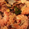 シロップ３６'s cooksnap of when they made ホットプレートで簡単パエリア.