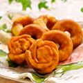さとみわ's cooksnap of when they made ☆南瓜　マーブルマフィン☆.