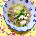ふたごゆき's cooksnap of when they made 舞茸のコラーゲンスープ.
