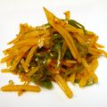 ﾊﾙﾒｲ＆ｻﾘ's cooksnap of when they made じゃがいもとピーマンのピリ辛炒め.