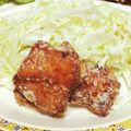 まめ子＠真空パック's cooksnap of when they made むね肉でもジューシー★秘密のから揚げ.