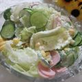 miyuki12's cooksnap of when they made レタスのチーズマヨサラダ.