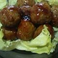 yanguchi's cooksnap of when they made ミートボール肉団子.