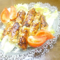 ０ｗ０まめちゃん's cooksnap of when they made ゴーヤと新しょうがの肉巻き.