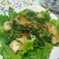 はなみれな's cooksnap of when they made 白身魚の香味だれ.