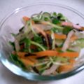 ゆうこぷー's cooksnap of when they made 大根とカイワレの酢サラダ.