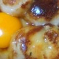 きろりー's cooksnap of when they made おじいちゃんの揚げ餅✿～玉子かけご飯風～.