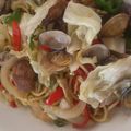 eipontan's cooksnap of when they made あさりとキャベツのあっさりパスタ.