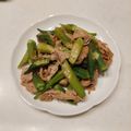 まんまるまうちゃん's cooksnap of when they made オクラと豚肉の炒め物.