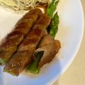 コハダちゃん's cooksnap of when they made 巻き方ひとつでプロの味！アスパラの肉巻き.