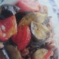 こぶたぴぐれっと's cooksnap of when they made ビタミンたっぷり☆ナストマト・牛肉炒め.