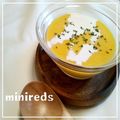 minireds's cooksnap of when they made カボチャと人参の冷たいスープ.