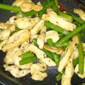 don_doko's cooksnap of when they made 簡単！鶏とにんにくの芽のさっと炒め蒸し.