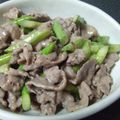 さきぽっぽ's cooksnap of when they made 牛肉とアスパラの粒マスタードマヨ炒め.