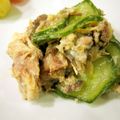 とーみママ's cooksnap of when they made ☆さばの水煮缶と胡瓜の塩麹・ポン酢☆.