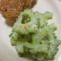 おにーこ's cooksnap of when they made 簡単！ゴーヤのからあげ☆.