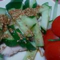 じぃぃ's cooksnap of when they made ＊ルクエde塩麹鶏むね肉の棒々鶏＊.