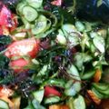 季節外れ's cooksnap of when they made トマトときゅうりのサラダ.