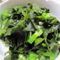 ＠ブルーホール's cooksnap of when they made すぐできる！オクラとわかめのポン酢和え☆.