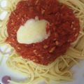 かおりんごやん's cooksnap of when they made ツナとベーコンのトマトスパゲッティ.