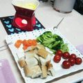 しょーチャン's cooksnap of when they made 簡単チーズフォンデュ(ホットプレート）.