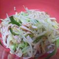 まかろんきゃっと's cooksnap of when they made 包丁いらず★さっぱりモヤシのサラダ.