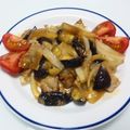 サンディサンディ's cooksnap of when they made 豚ばら肉と茄子の辛味噌炒め.