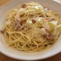 maarine's cooksnap of when they made タケノコとキャベツのペペロンチーノ.