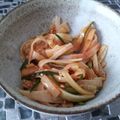 デール☆'s cooksnap of when they made 山芋と胡瓜のコチジャン和え.