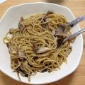 Itukijuke's cooksnap of when they made 簡単！！(´｀)/まいたけパスタ★.