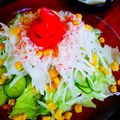 あんずanzu's cooksnap of when they made サラダうどん＊ごまだれ.