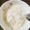シャーレ's cooksnap of when they made ★残りご飯でミルクがゆ★.