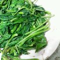 ぎょらい's cooksnap of when they made シンプルに☆空芯菜の油炒め♪.