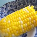 メルチィ's cooksnap of when they made 茹でトウモロコシ.