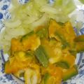 toshiebaba's cooksnap of when they made お弁当のお助け☆竹輪のかぼちゃチーズ和え.
