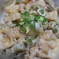 cindy♡'s cooksnap of when they made クリームチーズの冷奴風、マカロニ.