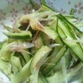 りん蔵's cooksnap of when they made みょうがときゅうりの和え物.