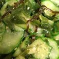 zyagagori's cooksnap of when they made 胡瓜と若芽の塩昆布和え☆.