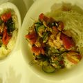 しろくまりん's cooksnap of when they made トマトときゅうりの冷製パスタもどき.
