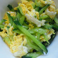 かぴーな's cooksnap of when they made きゅうり玉子炒め.