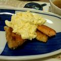 nyamu12's cooksnap of when they made 簡単✿タルタルで味わう鮭のムニエル✿.