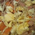 ごまちゅん's cooksnap of when they made スパムチャンプルー.