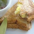 ママフィオ's cooksnap of when they made 卵２個でシアワセ～★とろける卵サンド.