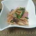 mikojuna's cooksnap of when they made 長芋としめじのニンニクバター醤油炒め.