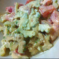Aika0423's cooksnap of when they made ゴーヤとトマトのカレーマヨネーズ和え.